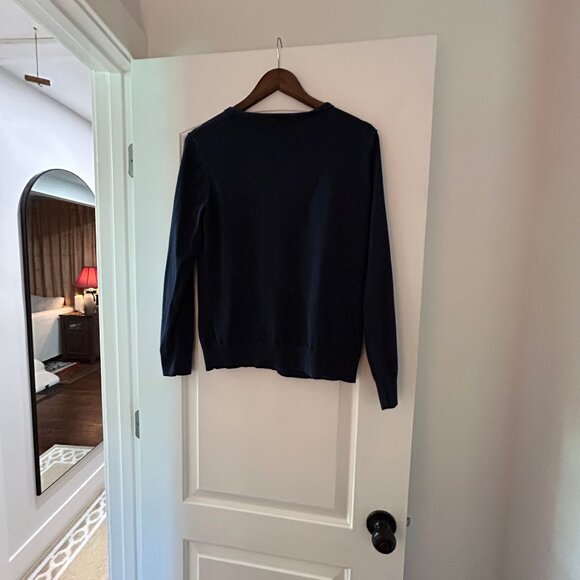 L. L. Bean Navy Blue Sweater Size L - Picture 7 of 7